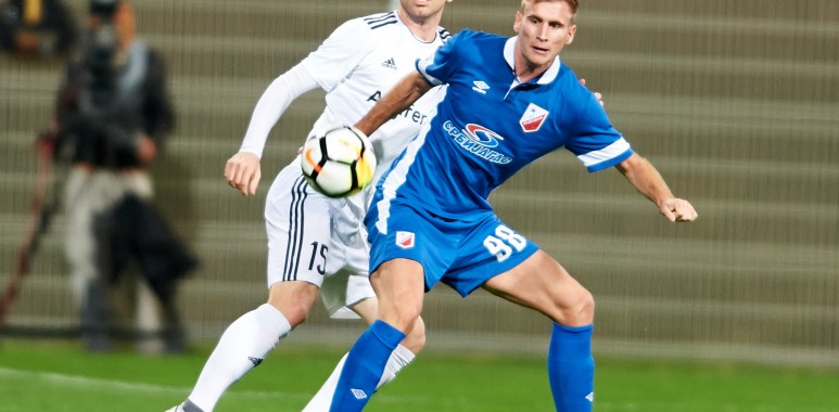 Mudrinski pogodio u 92. minutu za pobedu Čukaričkog u derbiju kola-OgnjenMudrinski,PetarBojić-